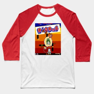 Dig Dug Baseball T-Shirt